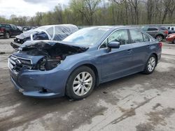 Salvage cars for sale from Copart Ellwood City, PA: 2017 Subaru Legacy 2.5I Premium
