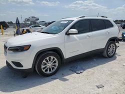 Salvage cars for sale from Copart Arcadia, FL: 2019 Jeep Cherokee Latitude
