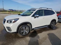 Salvage cars for sale from Copart Woodhaven, MI: 2021 Subaru Forester Touring