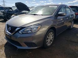 Salvage cars for sale at Elgin, IL auction: 2017 Nissan Sentra S