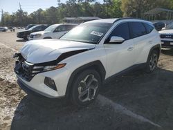 Salvage cars for sale from Copart Savannah, GA: 2022 Hyundai Tucson SEL