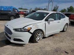 Salvage cars for sale at Oklahoma City, OK auction: 2016 Ford Fusion SE