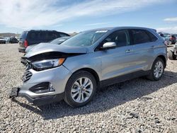 Salvage cars for sale at Magna, UT auction: 2022 Ford Edge Titanium