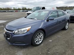 Salvage cars for sale at Cahokia Heights, IL auction: 2015 Chevrolet Malibu 1LT