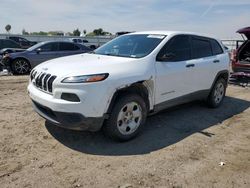 Jeep salvage cars for sale: 2017 Jeep Cherokee Sport