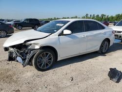 Salvage cars for sale from Copart Houston, TX: 2015 Toyota Camry LE