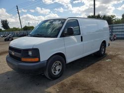 Salvage cars for sale from Copart Miami, FL: 2013 Chevrolet Express G2500