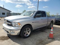 Salvage cars for sale from Copart Pekin, IL: 2012 Dodge RAM 1500 SLT