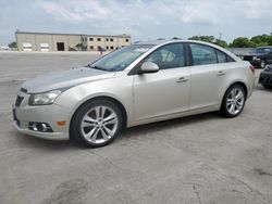 Vehiculos salvage en venta de Copart Wilmer, TX: 2013 Chevrolet Cruze LTZ