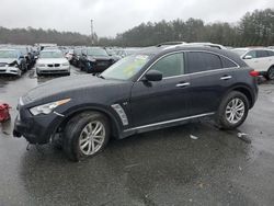 Infiniti QX70 salvage cars for sale: 2017 Infiniti QX70