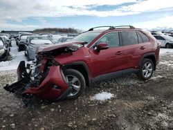 Toyota Rav4 salvage cars for sale: 2021 Toyota Rav4 XLE Premium