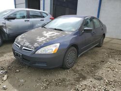 Vehiculos salvage en venta de Copart Windsor, NJ: 2007 Honda Accord Value