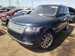 Land Rover Vehiculos salvage en venta: 2015 Land Rover Range Rover Supercharged