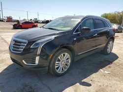 Salvage cars for sale at Oklahoma City, OK auction: 2017 Cadillac XT5 Premium Luxury