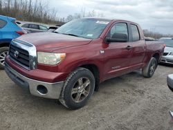 Salvage cars for sale at Leroy, NY auction: 2007 Toyota Tundra Double Cab SR5