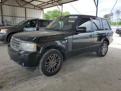 Vehiculos salvage en venta de Copart Cartersville, GA: 2010 Land Rover Range Rover HSE