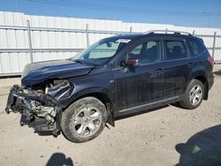 Salvage cars for sale at Nisku, AB auction: 2016 Subaru Forester 2.0XT Touring