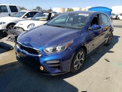 Salvage cars for sale at Martinez, CA auction: 2021 KIA Forte FE