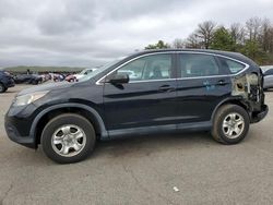 Salvage cars for sale at Brookhaven, NY auction: 2014 Honda CR-V LX