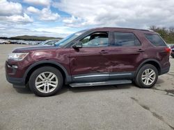 Salvage cars for sale at Brookhaven, NY auction: 2018 Ford Explorer XLT