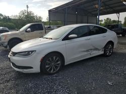 Salvage cars for sale at Cartersville, GA auction: 2015 Chrysler 200 S