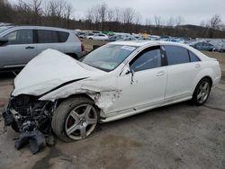 Salvage cars for sale at Marlboro, NY auction: 2007 Mercedes-Benz S 550