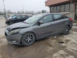 Salvage cars for sale at Fort Wayne, IN auction: 2017 Ford Focus SEL