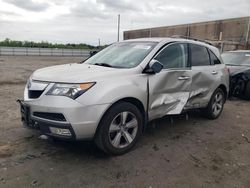 Salvage cars for sale from Copart Fredericksburg, VA: 2012 Acura MDX Technology