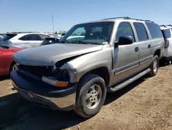 Salvage cars for sale from Copart Elgin, IL: 2001 Chevrolet Suburban C1500