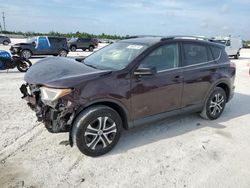 Toyota Rav4 LE salvage cars for sale: 2017 Toyota Rav4 LE