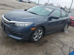 Salvage cars for sale at Chicago Heights, IL auction: 2016 Honda Civic LX