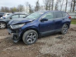 Salvage cars for sale from Copart Central Square, NY: 2018 Honda CR-V EX