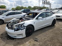 Salvage cars for sale from Copart Columbus, OH: 2021 Tesla Model 3