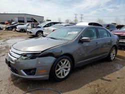 Salvage cars for sale from Copart Elgin, IL: 2012 Ford Fusion SEL
