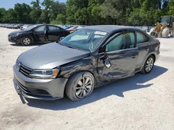 Salvage cars for sale from Copart Ocala, FL: 2016 Volkswagen Jetta SE