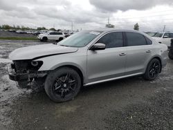 Salvage cars for sale from Copart Eugene, OR: 2013 Volkswagen Passat SEL