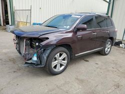 Salvage cars for sale at auction: 2013 Toyota Highlander Limited
