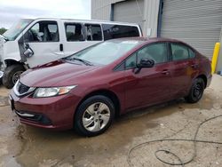 Salvage cars for sale from Copart Memphis, TN: 2014 Honda Civic LX