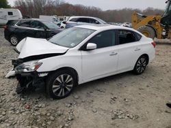 Salvage cars for sale from Copart Windsor, NJ: 2019 Nissan Sentra S