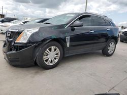 Salvage cars for sale at Grand Prairie, TX auction: 2015 Cadillac SRX Luxury Collection