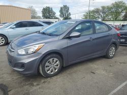 Hyundai Accent SE salvage cars for sale: 2016 Hyundai Accent SE