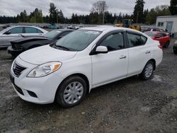 Salvage cars for sale at Graham, WA auction: 2014 Nissan Versa S