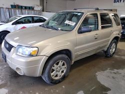 Clean Title Cars for sale at auction: 2007 Ford Escape Limited