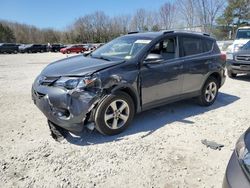 Salvage cars for sale at North Billerica, MA auction: 2015 Toyota Rav4 XLE
