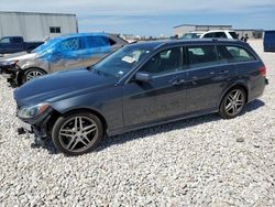 Salvage cars for sale from Copart New Braunfels, TX: 2014 Mercedes-Benz E 350 4matic Wagon