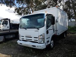 Salvage trucks for sale at Martinez, CA auction: 2016 Isuzu NPR