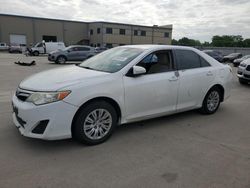 Salvage cars for sale at Wilmer, TX auction: 2014 Toyota Camry L