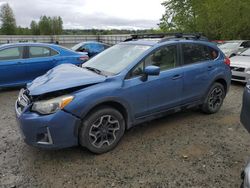 Salvage cars for sale at Arlington, WA auction: 2017 Subaru Crosstrek Premium