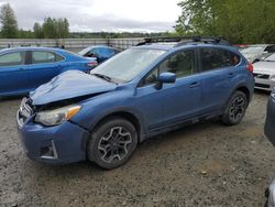 Subaru Crosstrek salvage cars for sale: 2017 Subaru Crosstrek Premium