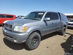 Salvage cars for sale from Copart Brighton, CO: 2006 Toyota Tundra Double Cab SR5